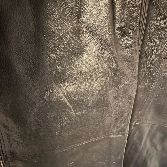 Nwot Motorcycle leather chaps L - Picture 11 of 11